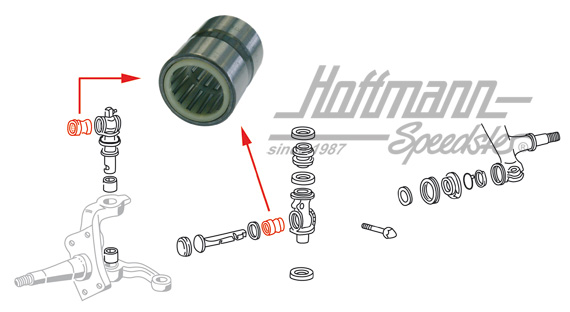Nadellager, Bundbolzen 22mm | 211 405 421 B | 089-3040-25