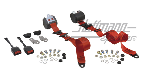 Automatikgurt, vorne, Lim./Cabrio, rot