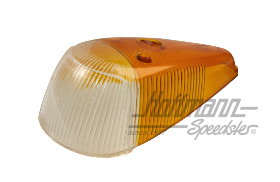 Blinkerglas, breit, klar/orange | 113 953 161 Q | 020-4458-30