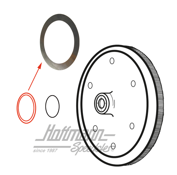 Unterlegscheibe, Schwungrad, 0.30mm