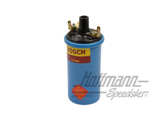 Zündspule Bosch, 12V, 3.4 Ohm, "Blau"